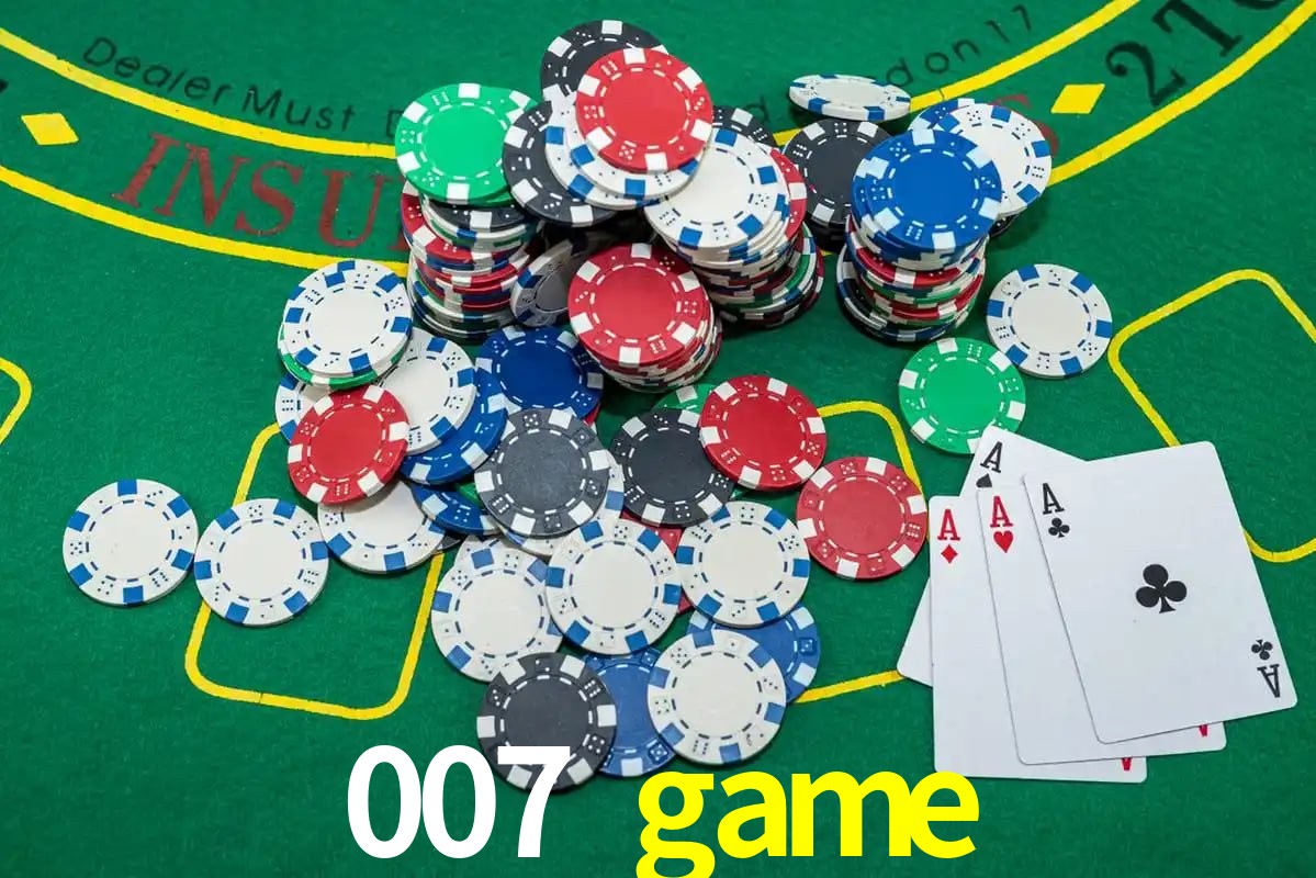 Interface do App 007 game
